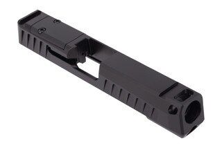 Shalo Tek P365XXLC EDC Slide with RMSc Cut has a Black Nitride finish.